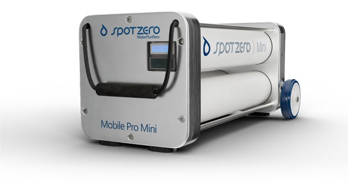 Spot Zero Mobile Pro Mini portable marine water purifier